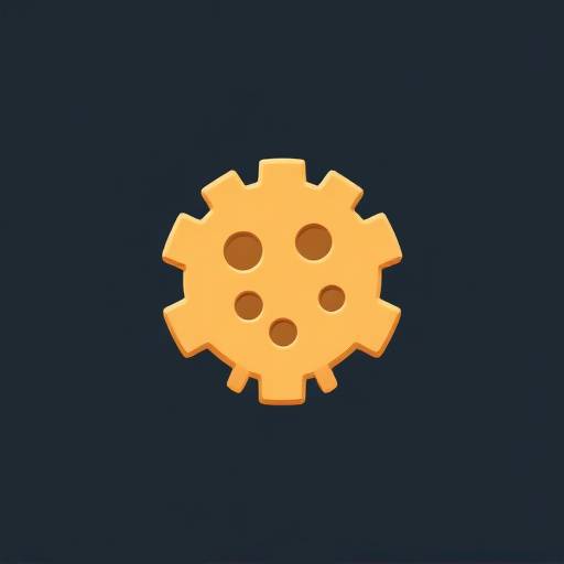 Icona di un cookie con ingranaggi, che rappresenta la gestione dei cookie