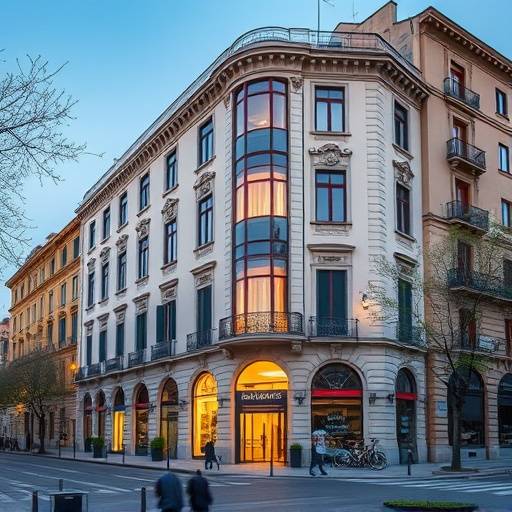 L'esterno della sede di Visione Avanzata a Bologna